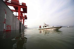 The Three Gorges Dam in Yichang, Hubei province. (Photo/Xinhua)