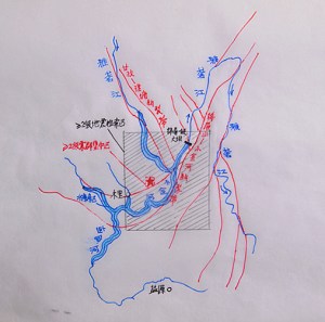 The seismic events and the seismic cluster induced as a result of the impoundment of the Jinping-I reservoir. Source: Fan Xiao.
