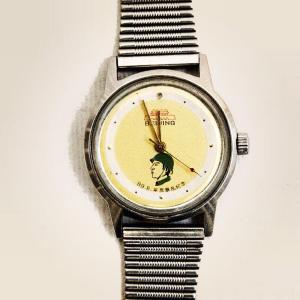 A commemorative watch given to soldiers who participated in the 1989 Tiananmen Square crackdown. 