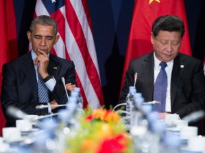 Chinese President Xi Jinping and U.S. President Barack Obama signed an agreement last November to produce a global climate change pact in Paris. Evan Vucci/AP Photo.