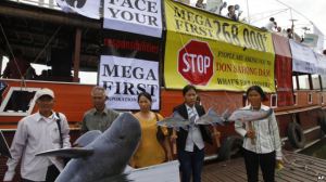 NGO mobilization in Thailand against the Don Sahong Dam.